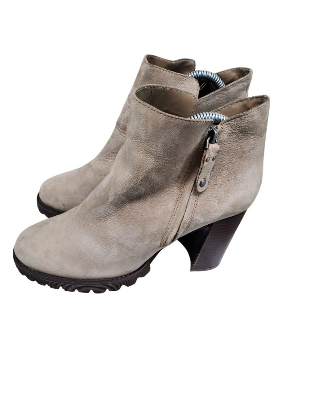 Gibson Latimer Shoes Womens Size 8 Jada Brown Leather Ankle Boots *REad*